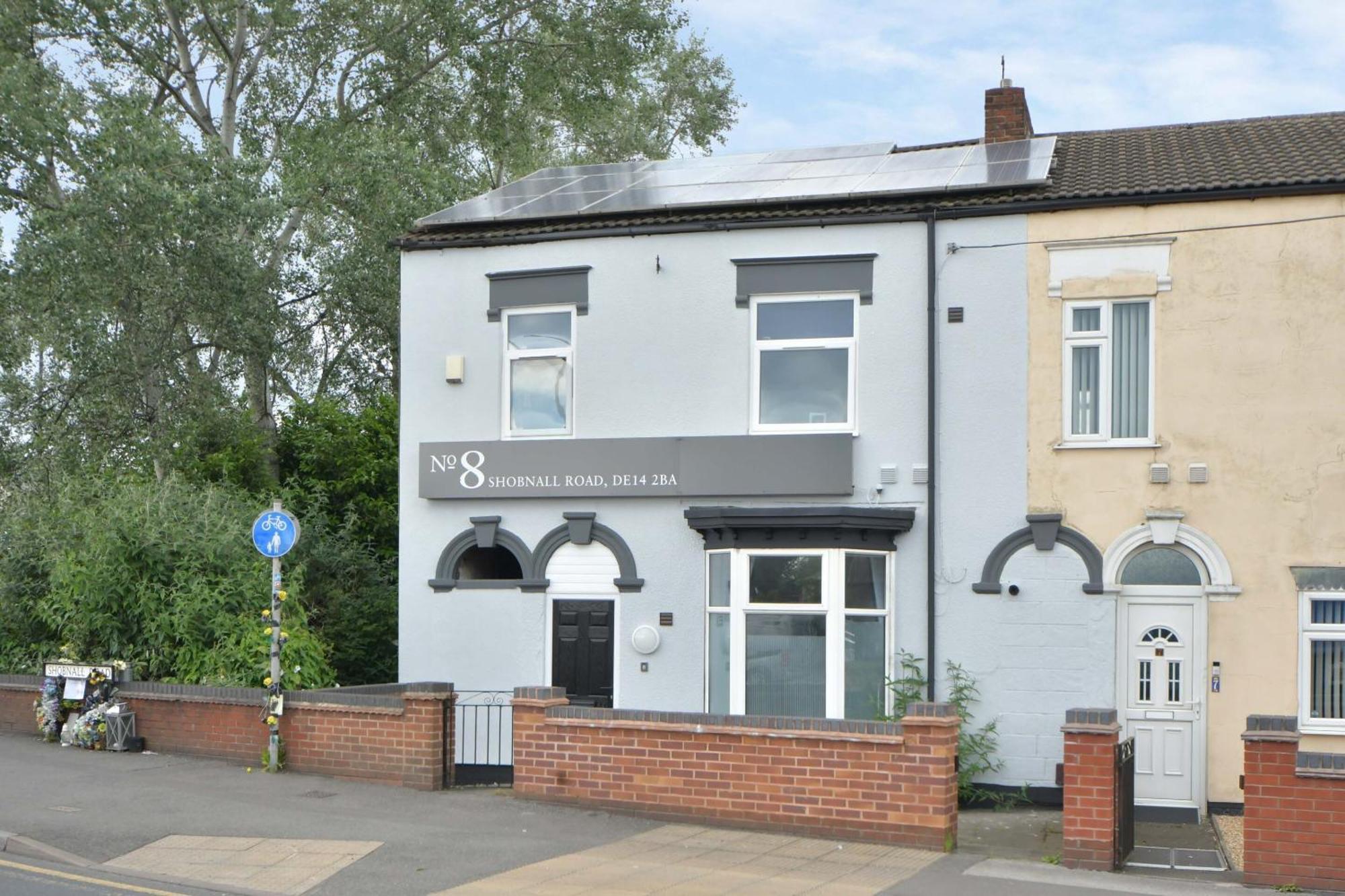 Stay At Shobnall Road Rooms And Studios Burton Burton-upon-Trent Exterior foto